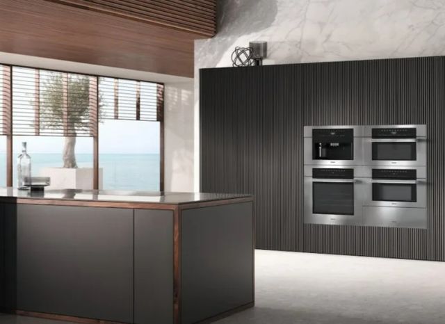 Miele ContourLine Clean Touch Steel 30'' Handless Smart Warming Drawer with 12 Place Settings Capacity -2