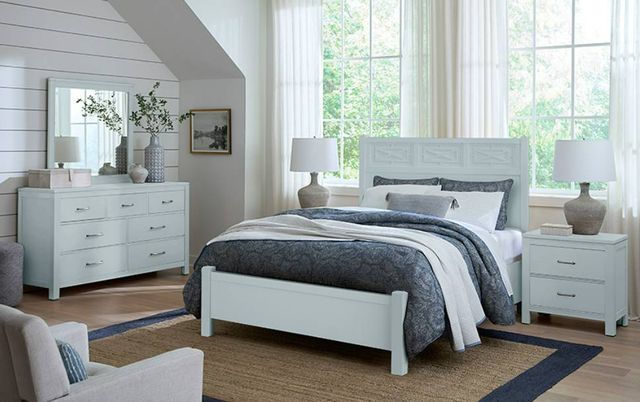 Vaughan-Bassett Tide & Timber Blue Maple 2-Drawer Nightstand-1