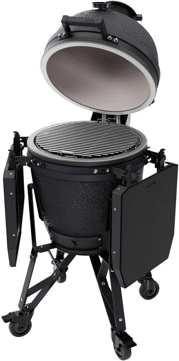 BSTRD® Core Medium Complete 16" Graphite Portable Charcoal Grill-3