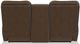 La-Z-Boy® Trouper Whiskey Power Reclining Loveseat with Headrest and Console-3