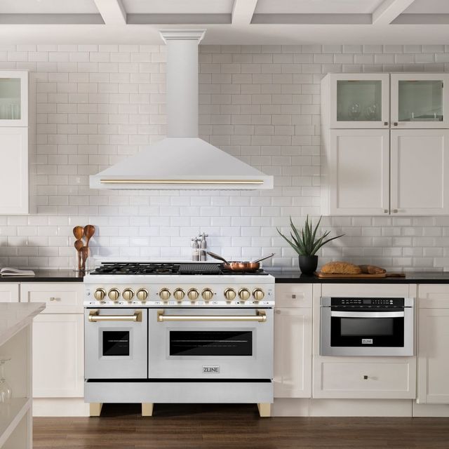 ZLINE 48" Autograph Edition Stainless Steel Wall Mounted Range Hood-6