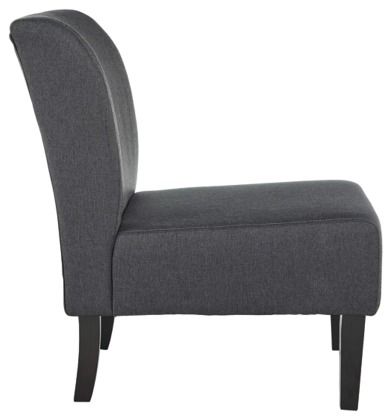 Signature Design by Ashley® Triptis Charcoal Gray Accent Chair-1