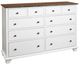 Archbold Furniture Customizable Portland 10-Drawer Dresser-0