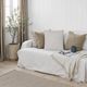 Renwil® Lauren Beige/Gray Throw Pillow-1