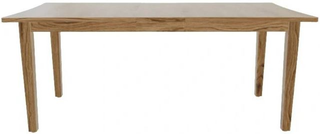Mavin Customizable 38" Concave Extendable Dining Table with 12" Leaf-1
