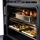 ZLINE Autograph Edition 30" Satin Stainless Steel with Polished Nickel Helix Handles Professional True Convection Double Wall Oven with Air Fry and Self Clean-3