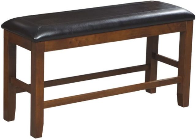 Winners Only® Franklin Black/Rustic Brown Dining Bench-0