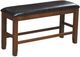 Winners Only® Franklin Black/Rustic Brown Dining Bench-0