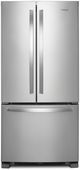 Whirlpool® 22 Cu. Ft. Wide French Door Refrigerator-Fingerprint Resistant Stainless Steel-0