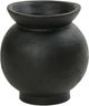 Harp & Finial® Emory Matte Black Large Vase-0