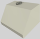 Vent-A-Hood® 30" Biscuit Wall Mounted Range Hood-3