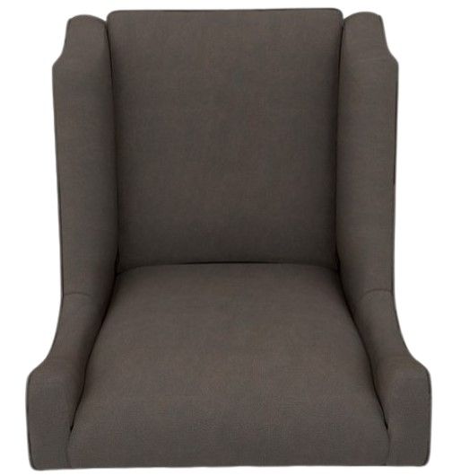 Best® Home Furnishings Customizable Keatling Leather Chair with Dark Walnut Legs-3