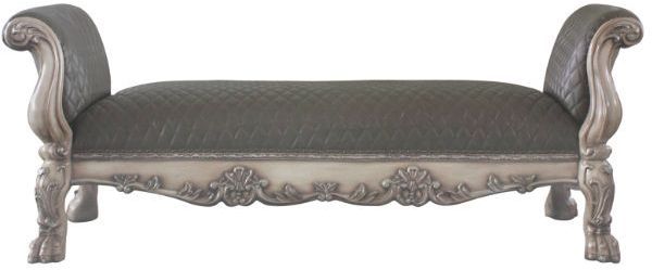 ACME Furniture Dresden Vintage Bone White Bench-1
