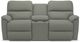 La-Z-Boy® Brooks Fossil Power Reclining Loveseat with Headrest and Console-0