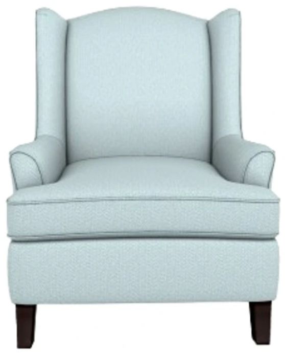 Best® Home Furnishings Customizable Field & Stream Home Andrea Wing Back Chair with Espresso Legs-1