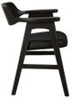 Nest Home Collections Wagner Black/Vintage Black Arm Chair-4