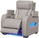 Signature Design by Ashley® Boyington Gray Power Recliner with Adjustable Headrest-3