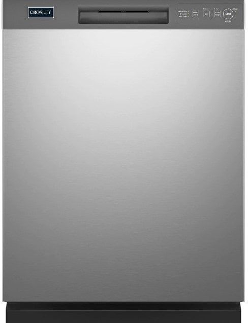Crosley® 24" Stainless Steel Front Control Built In Dishwasher-0