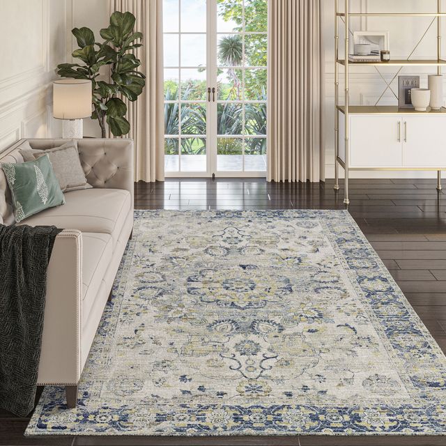 Dalyn™ Rug Company Tuscany TU1 Silver 5'x8' Area Rug-4