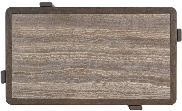 Universal Explore Home™ Modern Dark Gray Cocktail Table with Sable Base-3