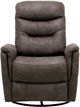 Emerald Home Danyon Tawny Manual Swivel Glider Recliner-3