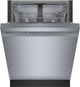 Bosch® 100 Series 24" Stainless Steel Front Control Built In Dishwasher-4