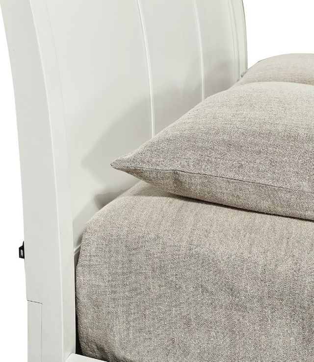 aspenhome® Cambridge White Queen Sleigh Bed-2