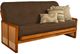 Kodiak Furniture Westport Linen Cocoa/Honey Full Futon with Mattress-0