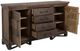 International Furniture Direct Walnut Reddish Brown Console-4