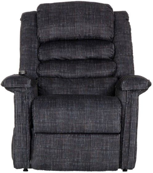 Catnapper® Soother Smoke Power Lift Full Lay Out Chaise Recliner with Heat and Massage-3