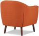 Mazin Furniture Lucille Orange Accent Chair-1