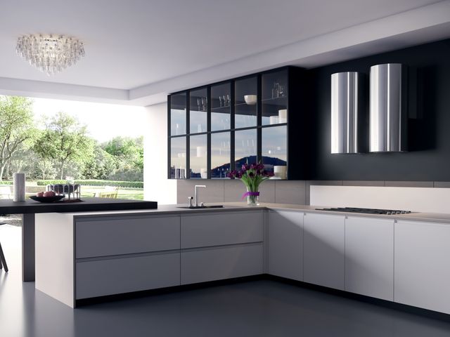 XO 16" Stainless Steel Wall Mounted Range Hood-3