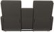 La-Z-Boy® Lennon Stone Power Wall Reclining Loveseat with Console and Headrest-3