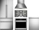 Monogram® 5 Piece Stainless Steel/Panel Ready Gas Kitchen Package-0