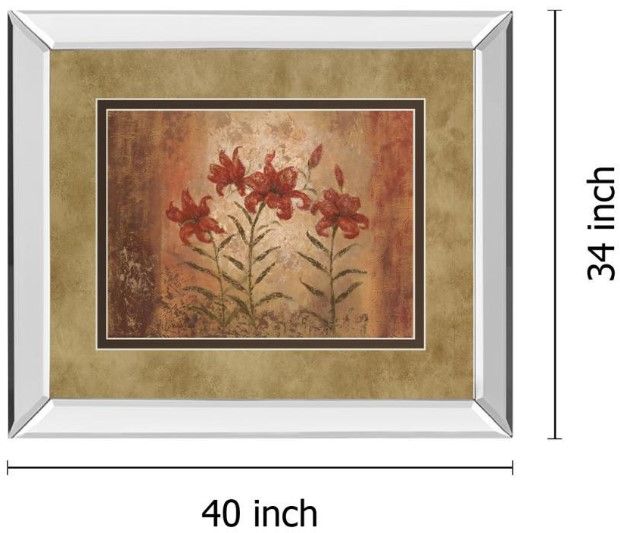 Classy Living Vivian Flasch The Lily Style Wall Art-2