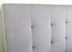 Bernards Eden Gray Upholstered Queen Panel Bed in a Box-3