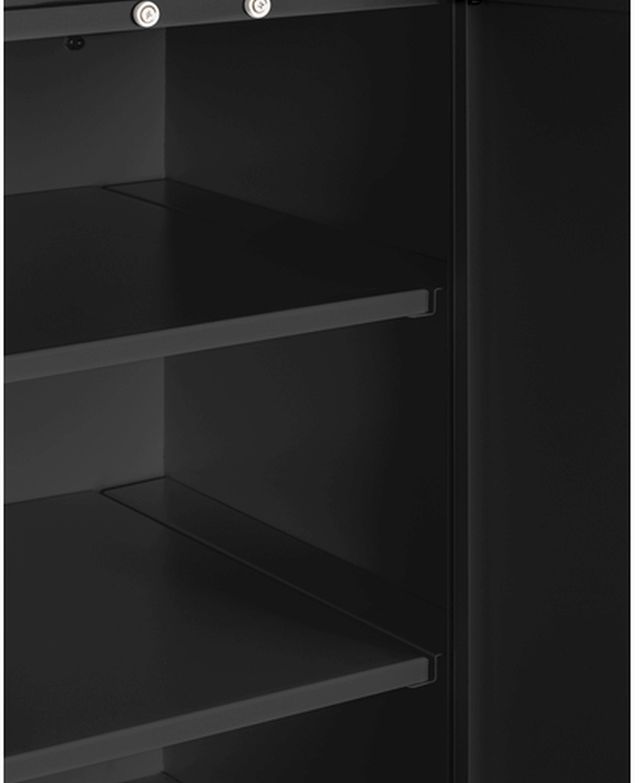Summit 12" Jet Black Wall Cabinet-3