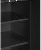 Summit 12" Jet Black Wall Cabinet-3