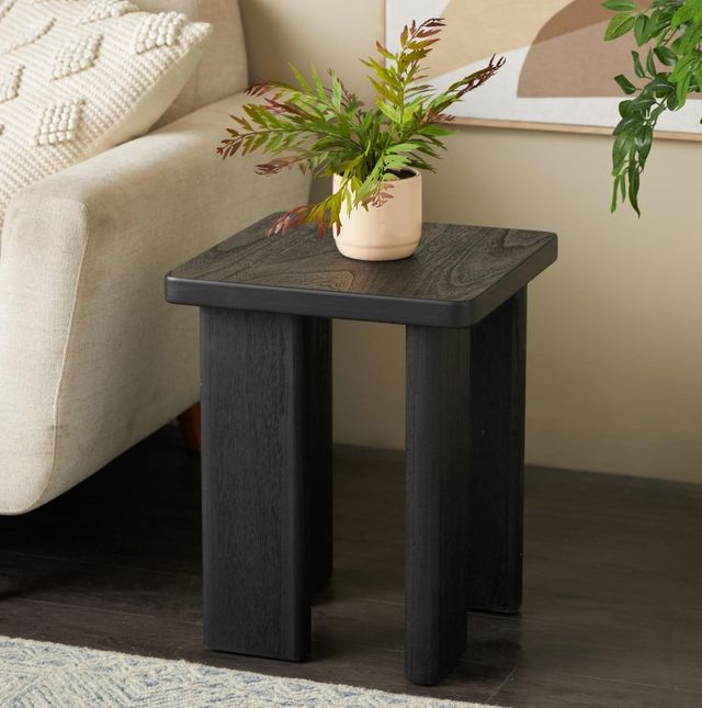 Deco Marche Black Side Table-2