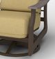 Telescope Casual St. Catherine MGP Cushion Swivel Rocker with Rustic Arms-1