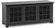Salamander Designs® SDAV1 6626 AV Cabinet-Matte Black-0