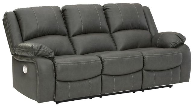 Signature Design by Ashley® Calderwell 2-Piece Gray Power Reclining Living Seating Room Set-1