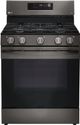 LG 30" PrintProof™ Black Stainless Steel Freestanding Gas Range-0