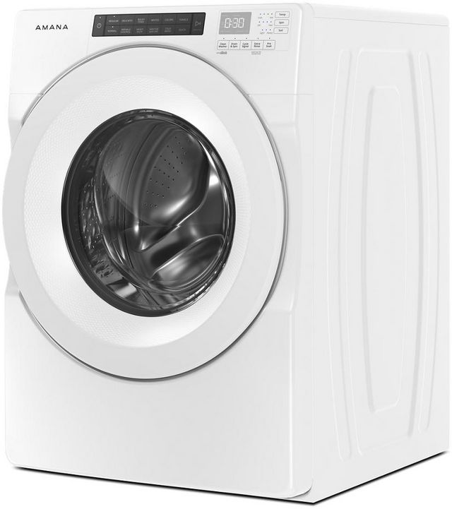 Amana® 5.0 Cu. Ft. White Front Load Washer-2