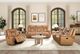 Corinthian Furniture Jordan Camel Power Reclining Loveseat-1