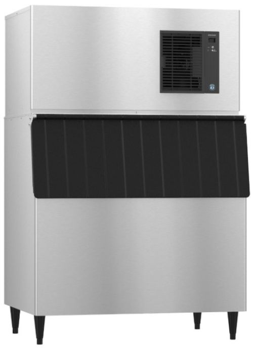 Hoshizaki Square Cuber 44" 489 lb. Stainless Steel Air-Cooled Icemaker-1