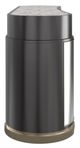Caracole® Glace Classic Almost Black/Polished Silver Sideboard -2