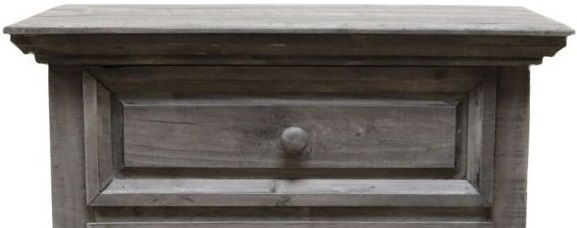 Million Dollar Rustic Coliseo Charcoal Gray Nightstand-1