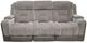 Signature Design by Ashley® Mixed Motion Shadow Power Reclining Sofa with Adjustable Headrest-0