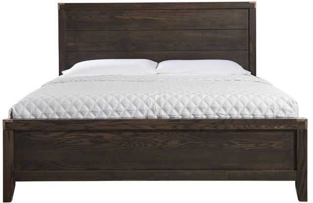 Mavin Customizable Saybrook King Plank Panel Bed with Low Footboard-2